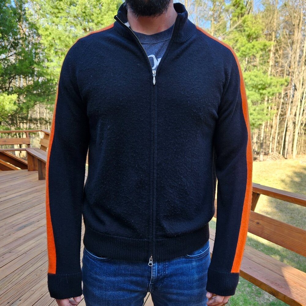 Metropolitan View 100% Cashmere Sweater - Large